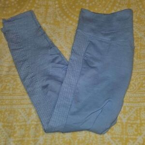 VS PINK! Sky Blue Classic Seamless Leggings